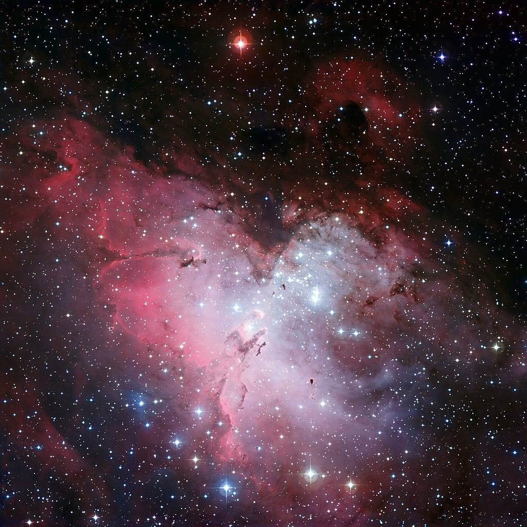 Pillars of Creation - Photo credit: ESA/Hubble